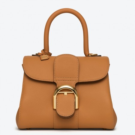 Delvaux Brillant Mini Bag in Brown Rodeo Calf Leather