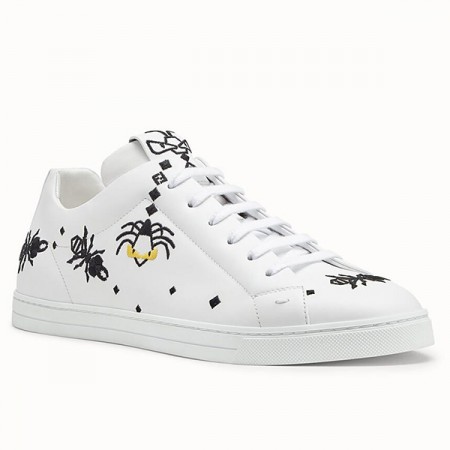 Fendi Super Bugs Embroidered Sneakers