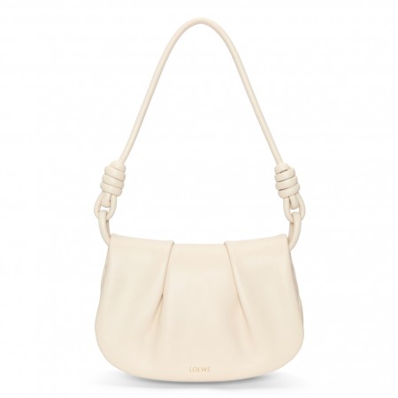 Loewe Paseo Satchel Bag in Angora Nappa Leather