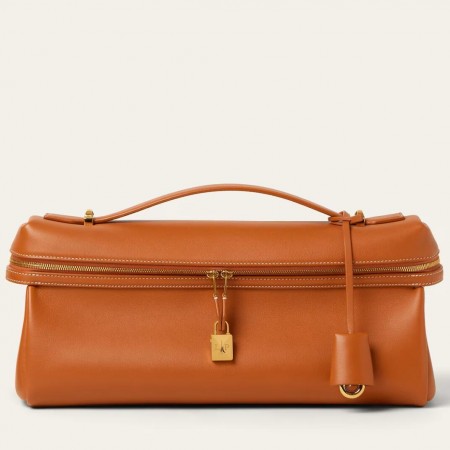 Loro Piana Extra Softy L33 Bag in Caramel Calfskin
