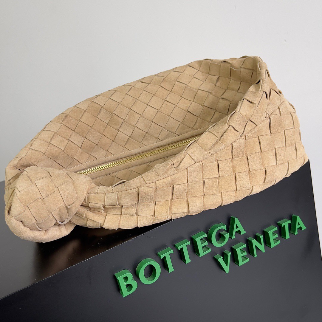 Replica Bottega Veneta BV Jodie Teen Bag In Porridge Suede Calfskin