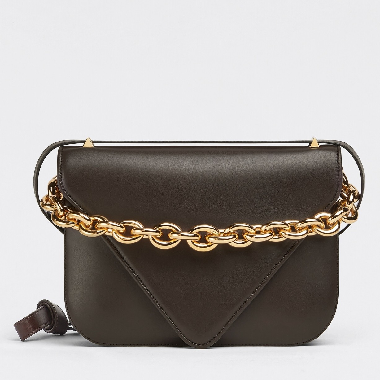 bo*te*ga Ve*ne*ta mount medium envelope bag in fondant calfskin