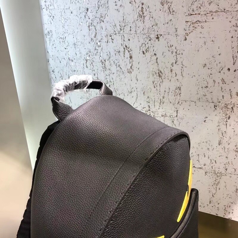 F**di large bag bugs eyes backpack in roman leather
