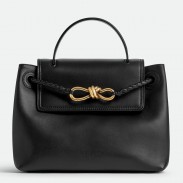 Bottega Veneta Ciao Ciao Small Bag in Black Calfskin