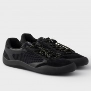 Prada Women's Speedrocks in Black Mesh and Leather