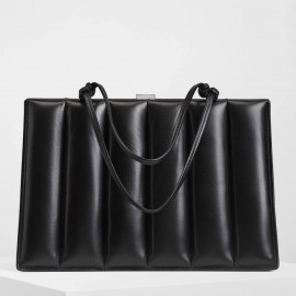Phoebe Philo Drive Bag in Black Quilted Leather