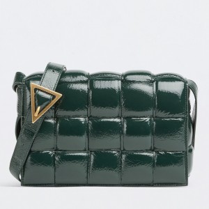 Bottega Veneta Padded Cassette Bag In Raintree Deerskin