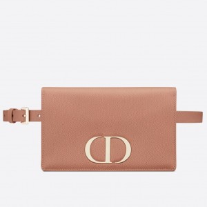 Dior 30 Montaigne 2 In 1 Belt Bag In Poudre Calfskin