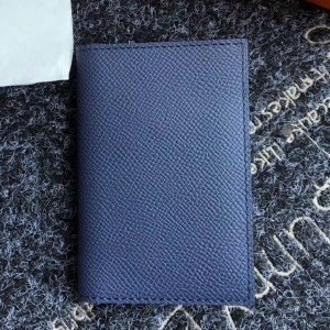Hermes MC² Euclide Card Holder In Sapphire Epsom Leather
