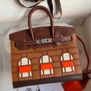 Hermes Day Sac Faubourg Birkin 20 Sellier Limited Edition Bag