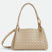 Bottega Veneta Parachute Medium Bag in Ecru Intrecciato Lambskin