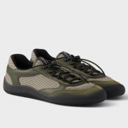 Prada Women's Speedrocks in Green Mesh and Leather