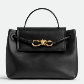 Bottega Veneta Ciao Ciao Small Bag in Black Calfskin