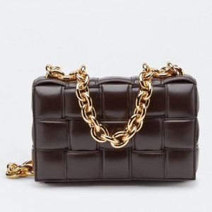 Bottega Veneta Chain Cassette Bag In Fondant Lambskin