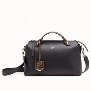 Fendi Black By The Way Medium Bag With FF Handles