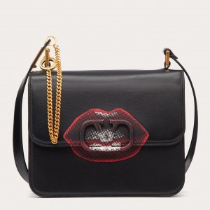 Valentino Garavani Undercover Vsling Lips Printed Bag