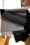 Loewe Anagram Scarf in Grey/Black Wool and Cashmere