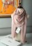 Christian Dior Light Pink Cannage Shawl 140 cm