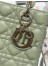 Dior Small Lady Dior My ABCDior Bag in Ethereal Green Lambskin