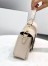 Fendi Medium Baguette Bag In White Grain Leather