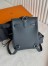 Hermes Kelly Jump Backpack in Gris Misty Swift Calfskin