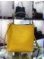 Prada Yellow Saffiano North South Double Medium Bag