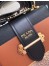 Prada Cahier Shoulder Bag In Brown/Black Leather