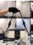 Prada Sidonie Shoulder Bag In Black/White Leather