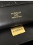 Balenciaga Rodeo Large Bag in Black Crocodile Embossed Calfskin