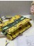 Dior Small Book Tote Bag In Yellow Multicolor Pixel Zodiac Embroidery