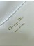 Dior Caro Small Backpack in White Macrocannage Lambskin