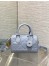 Dior Groove 20 Bag in Pale Blue Macrocannage Calfskin