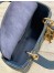 Dior Small Lady Dior My ABCDior Bag in Navy Blue Lambskin