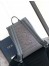 Dior Saddle Backpack with Flap in Grey Grained Calfskin