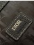 Dior Saddle Backpack with Flap in Black Grained Calfskin
