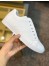 Fendi Slip-on Sneakers In White Calfskin