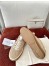 Loro Piana Women's Tennis Walk Sneakers in Dune Suede