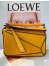 Loewe Puzzle Mini Bag In Avocado Green Calfskin