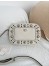Valentino Nellcote Camera Bag in White Grained Calfskin 