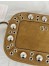 Valentino Nellcote Camera Bag in Brown Suede Calfskin 