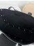 Valentino Nellcote Medium Shopping Bag in Black Grained Calfskin