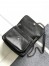 Saint Laurent Niki Medium Chain Bag in Black Grained Lambskin