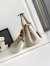 Prada Jardiniere Mini Tote Bag in Natural Cotton Canvas