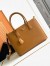 Prada Galleria Large Bag In Brown Saffiano Leather