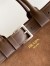 Prada Buckle Large Handbag with Belt in Cocoa Suede Calfskin 
