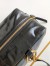 Prada Dangle Top-handle Medium Bag in Black Vintage Leather