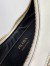 Prada Arque Shoulder Bag in White Leather