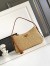 Prada Aimee Large Crochet Bag in Natural Raffia-effect Yarn