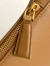 Prada Demi-lune Large Shoulder Bag in Brown Leather