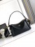 Prada Explore Large Shoulder Bag in Black Nappa Lambskin